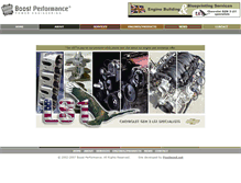 Tablet Screenshot of boostperformance.co.uk